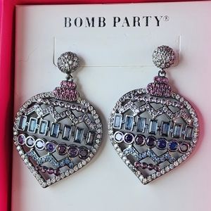 ORNAMENT Statements Earrings, Bomb Party, RBP 5588